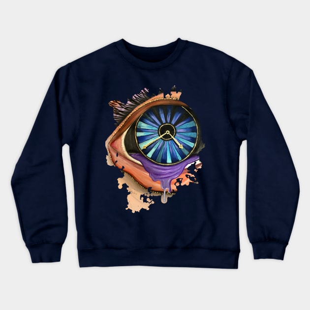 Open Your Eyes Crewneck Sweatshirt by adamzworld